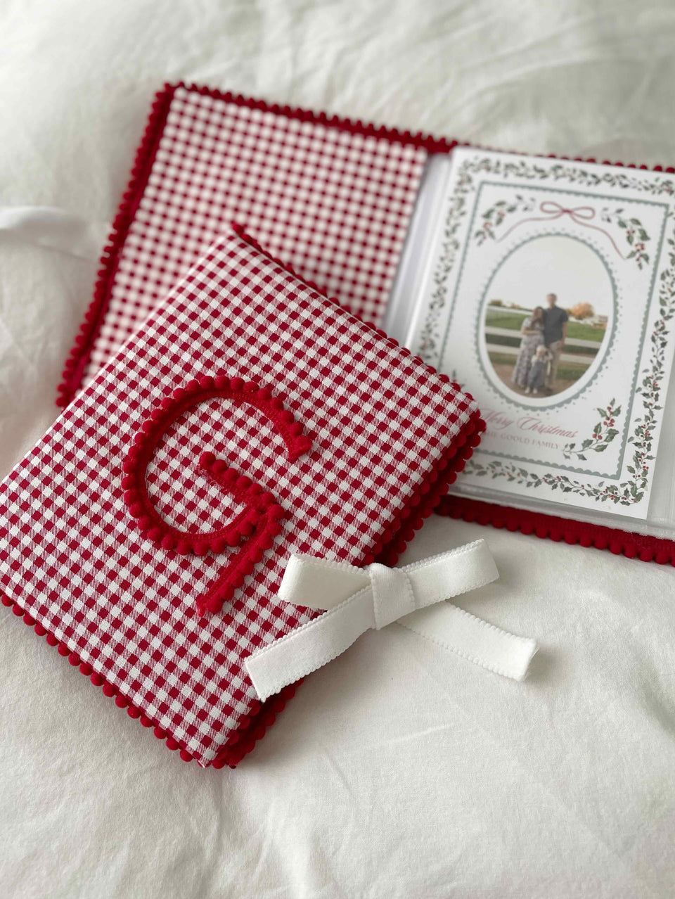 Personalized Christmas Card Album