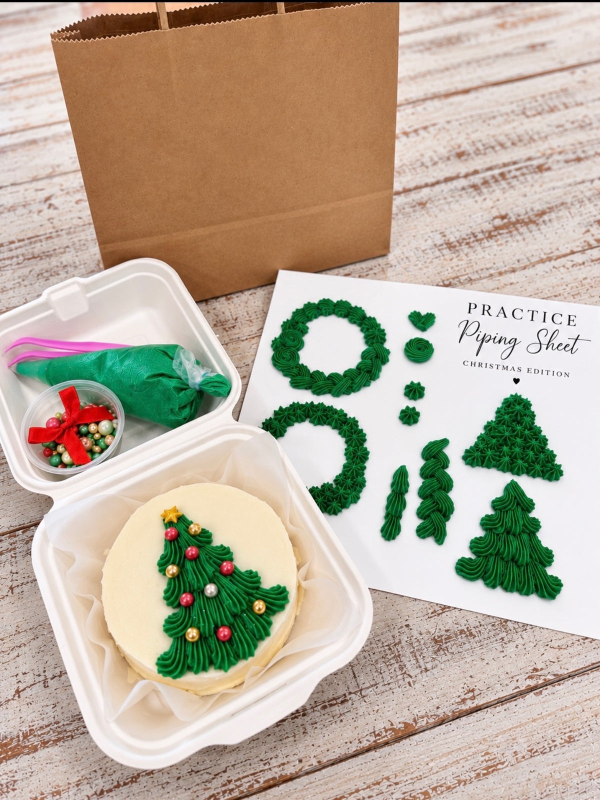Christmas Cake Decorating Workshop | Kit | AZ