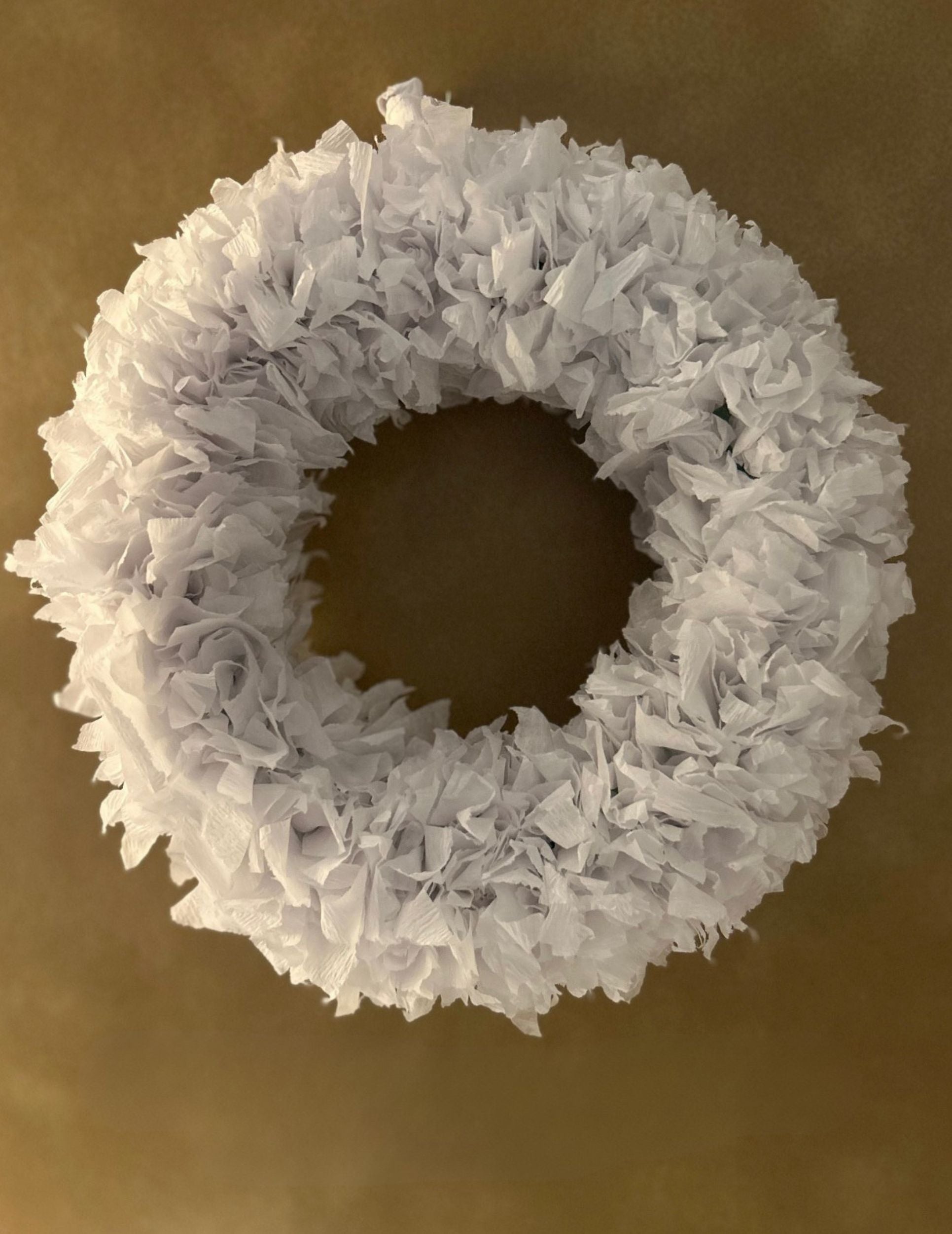 Rincon White Textured Wreath | Kit | AZ