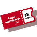 Admission + All Classes (1 Day)