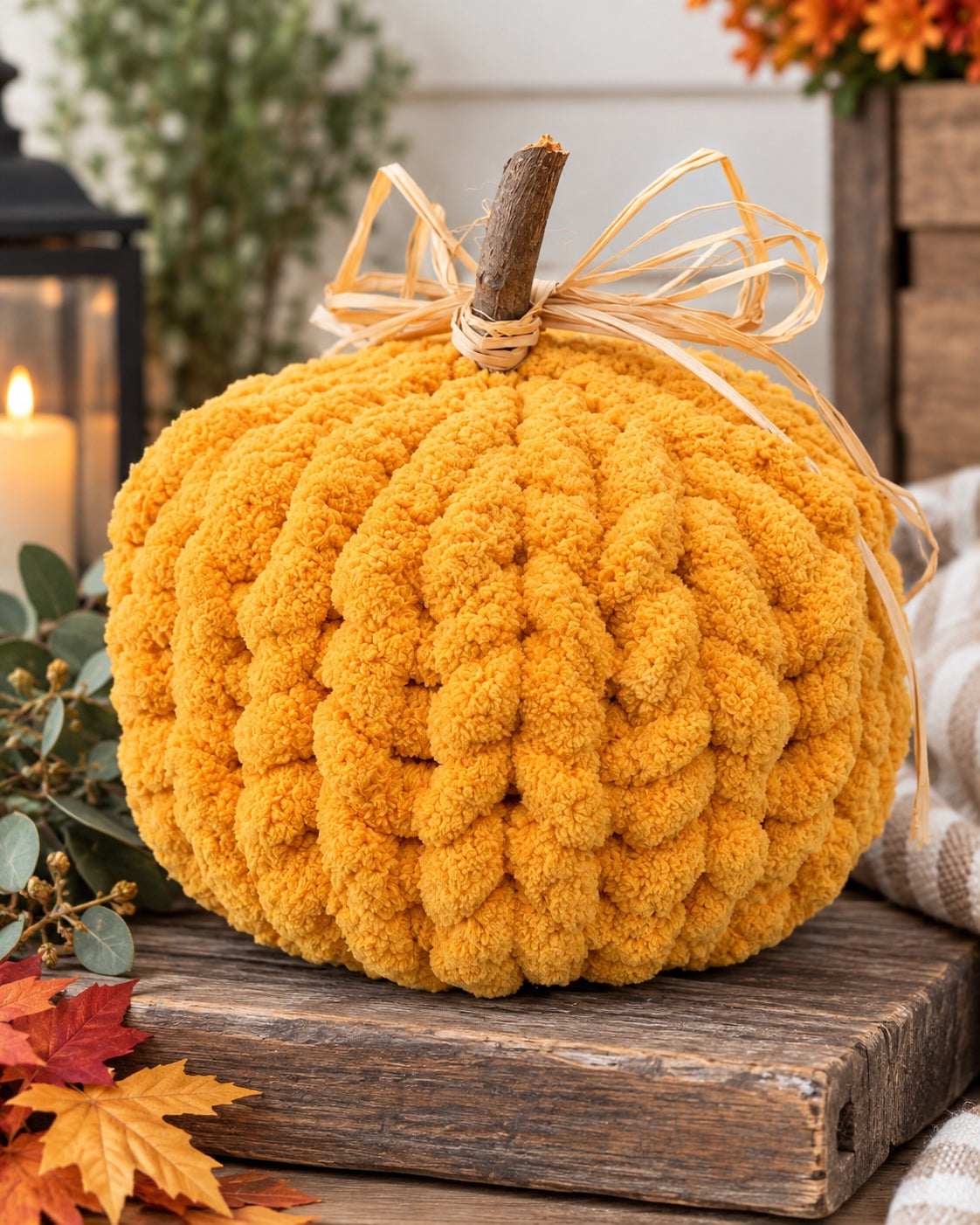 Hand Knit Chunky Pumpkin | Kit | CO