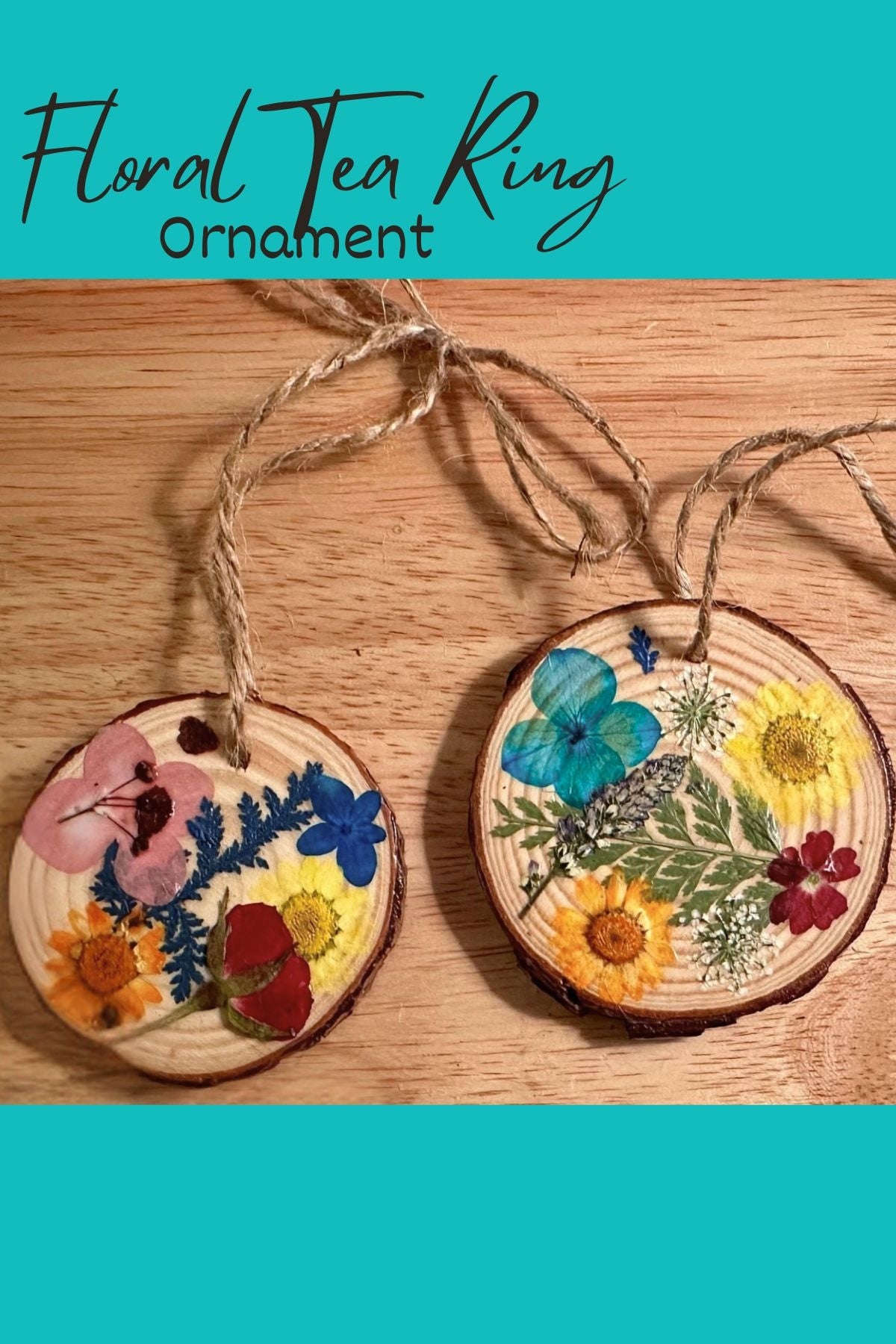 Matchett - Floral Tea Ring Ornament | Kit | CO