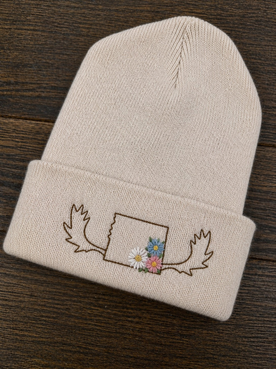 Embroidered Beanie