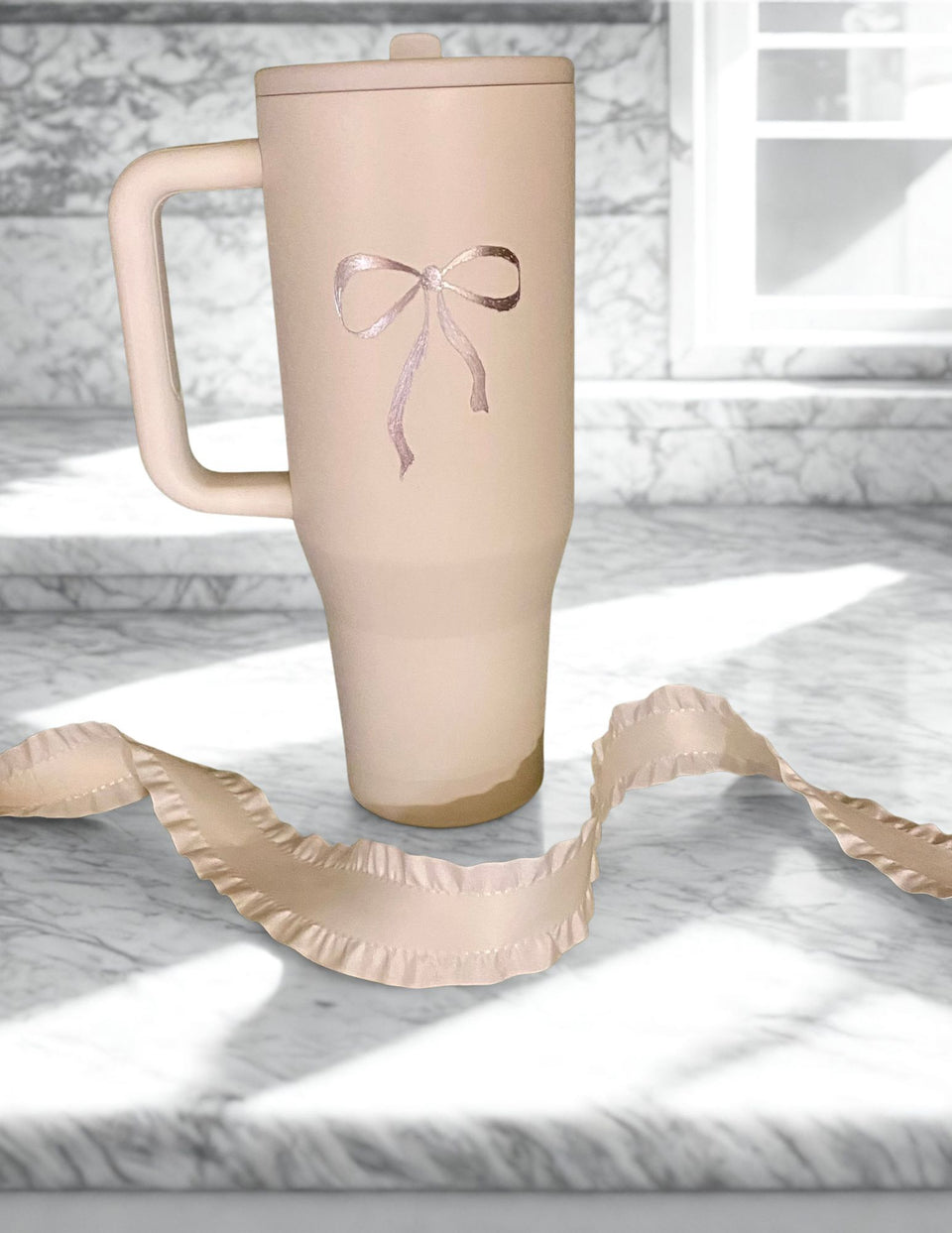 Etching on Stainless Steel Tumbler