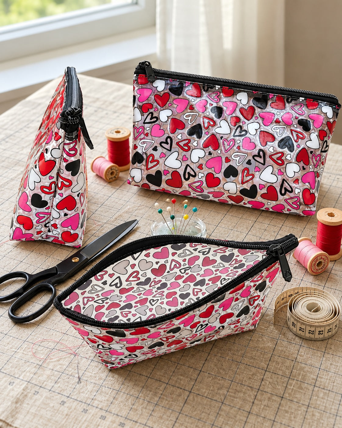 Clear Vinyl Make Up Bag | Kit | KS27