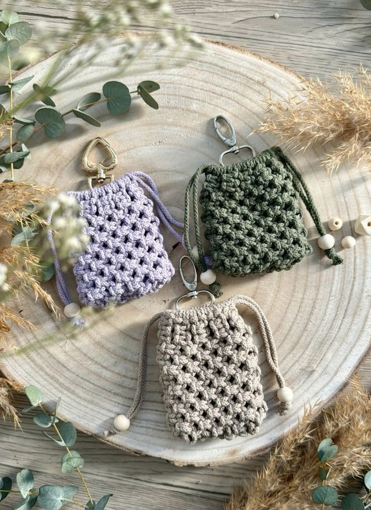 Vaibhavi Mini Textured Pouch Charm | Kit | KS