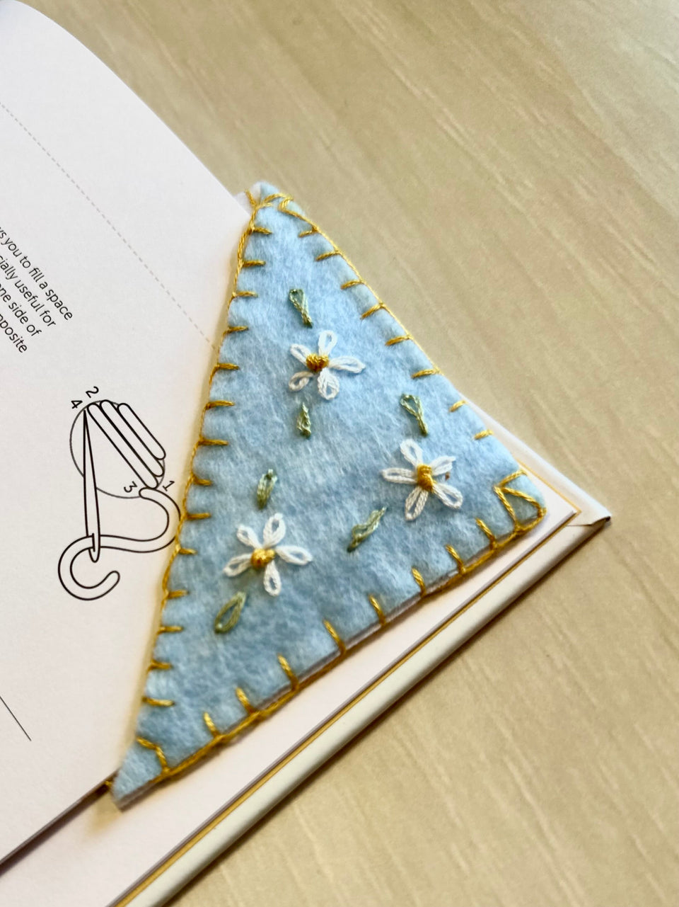 Embroidered Bookmark 