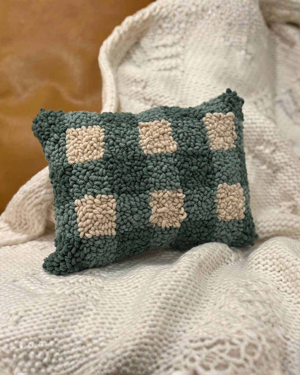 Punch Needle Pillow