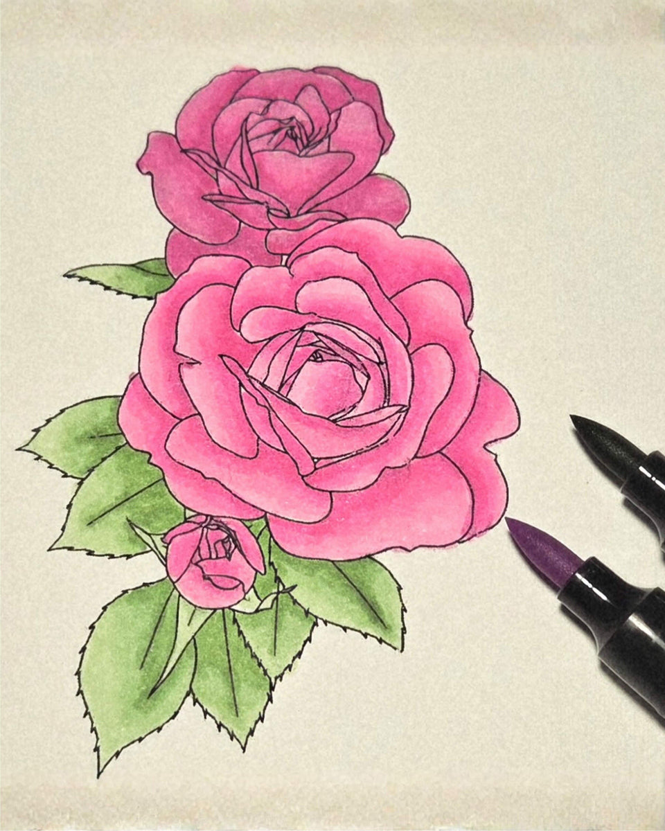 Alcohol Markers: Shade and Blend Like an Artist