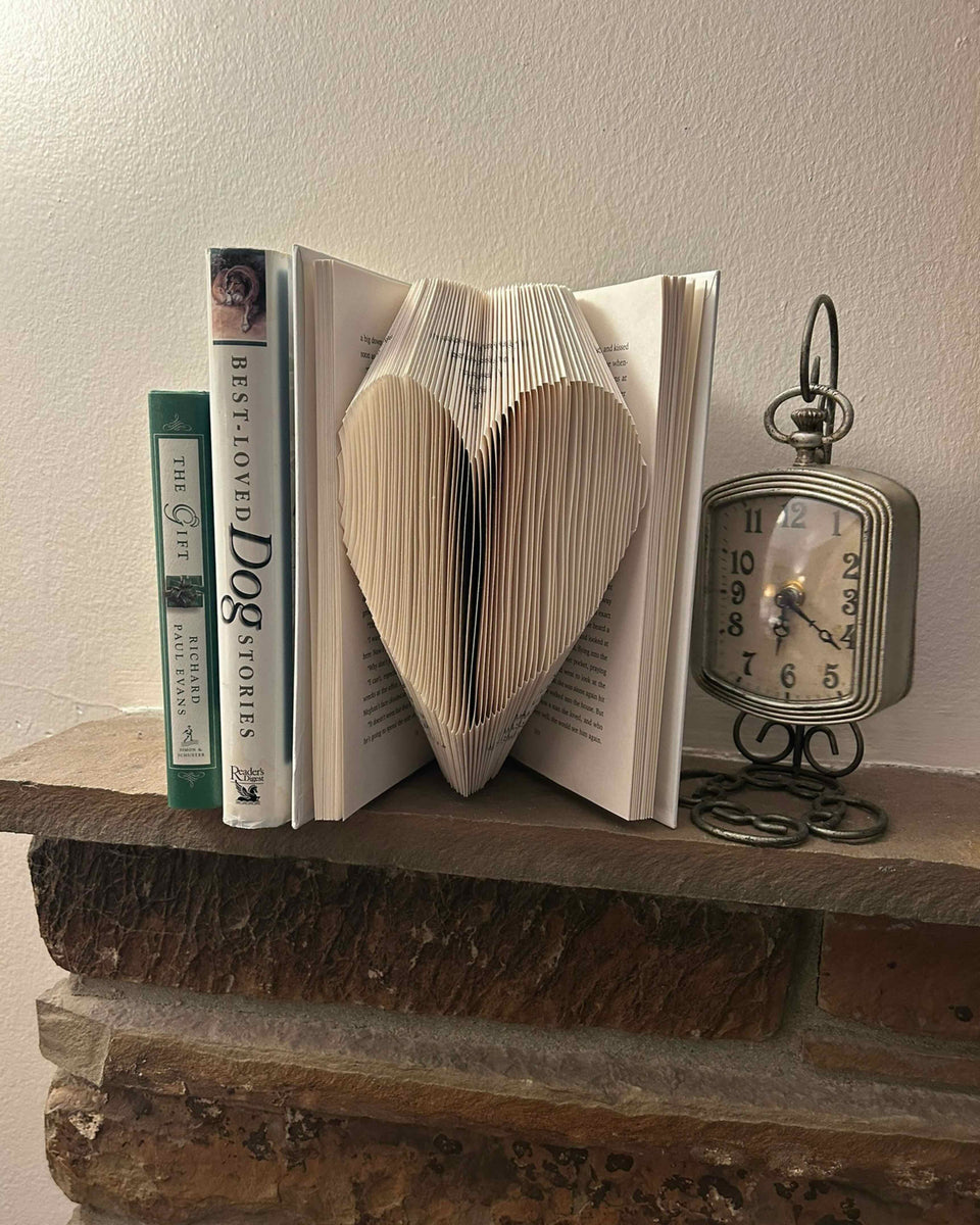 Heart Shaped Book Folding