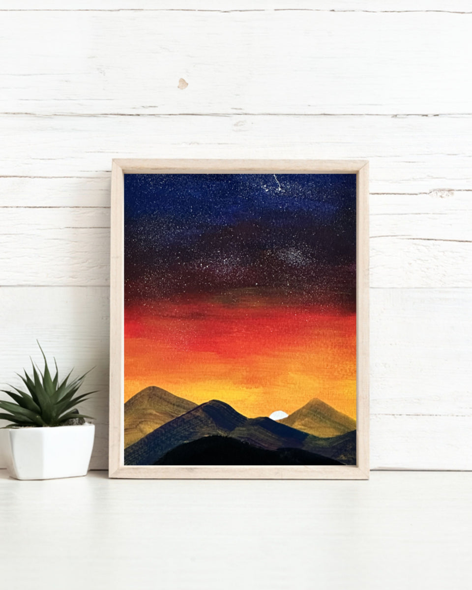 Night Sky Painting