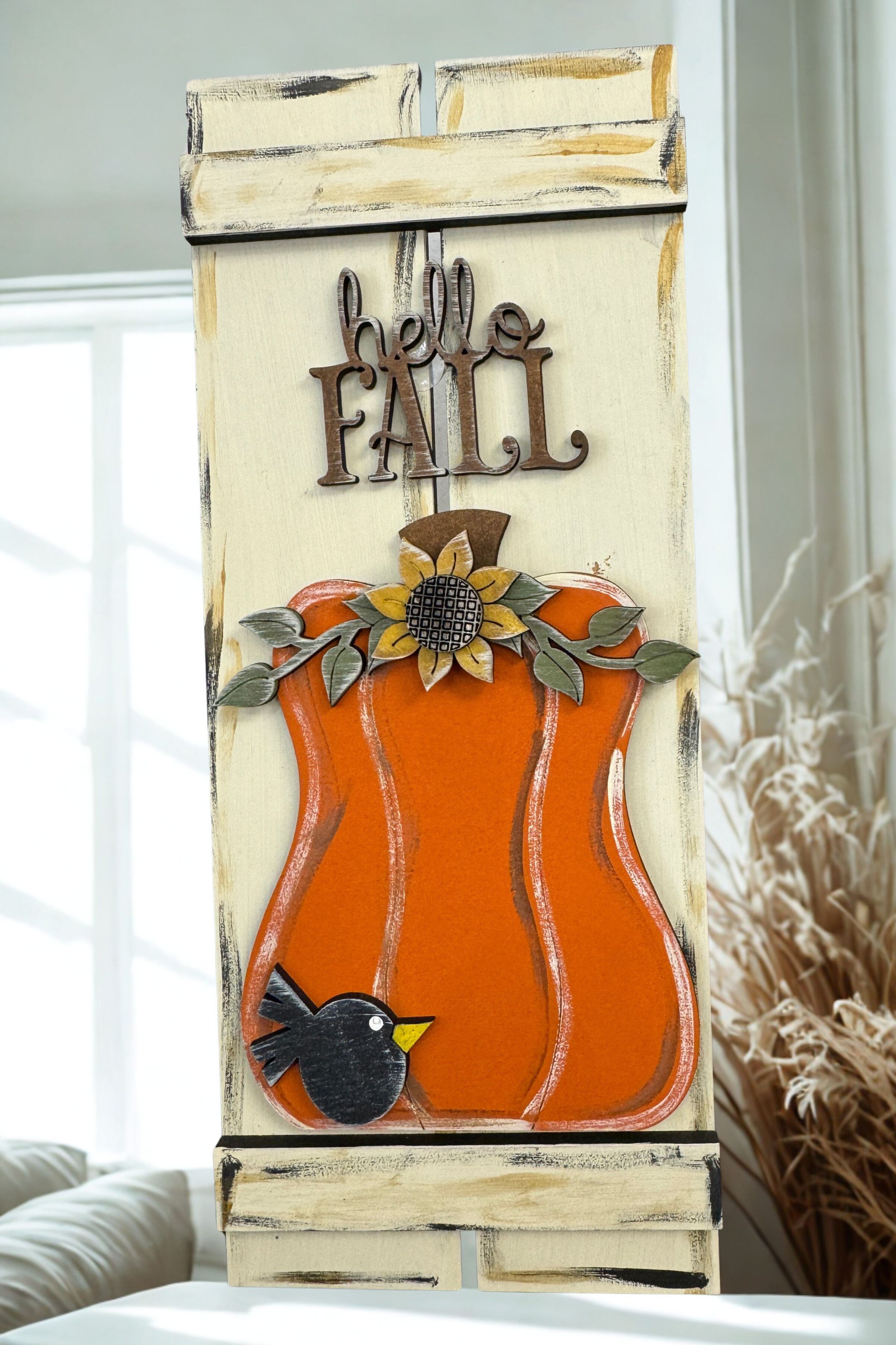 Buchanan Hello Fall Pumpkin Pallet | Kit | TX