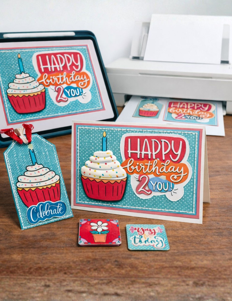 From iPad to Handmade: Design Cards, Tags & Magnets