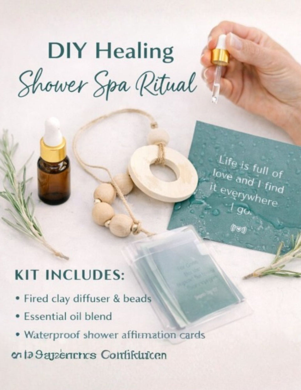 DIY Aromatherapy Shower Spa Ritual