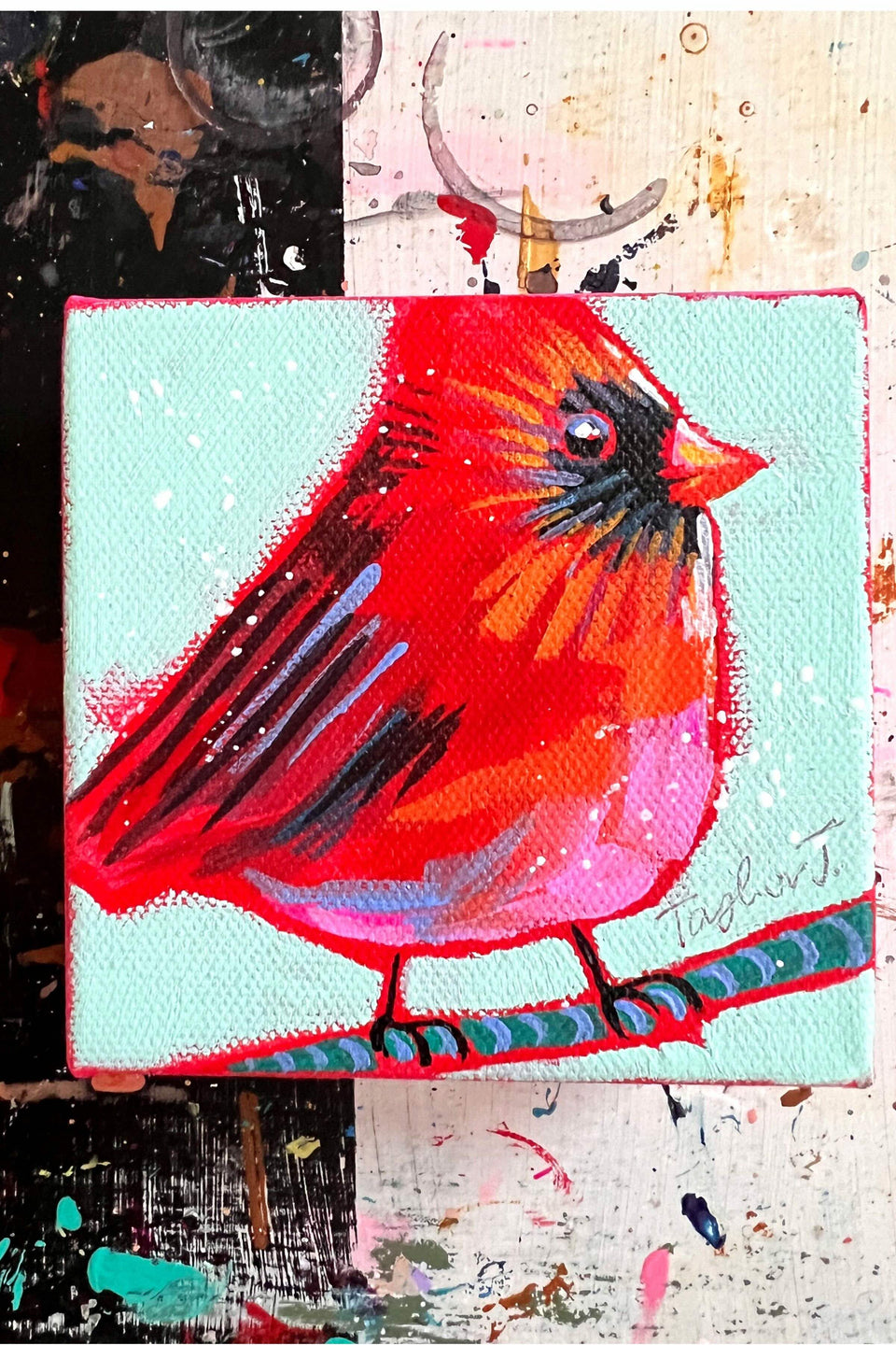 Birds of a Feather Painting 