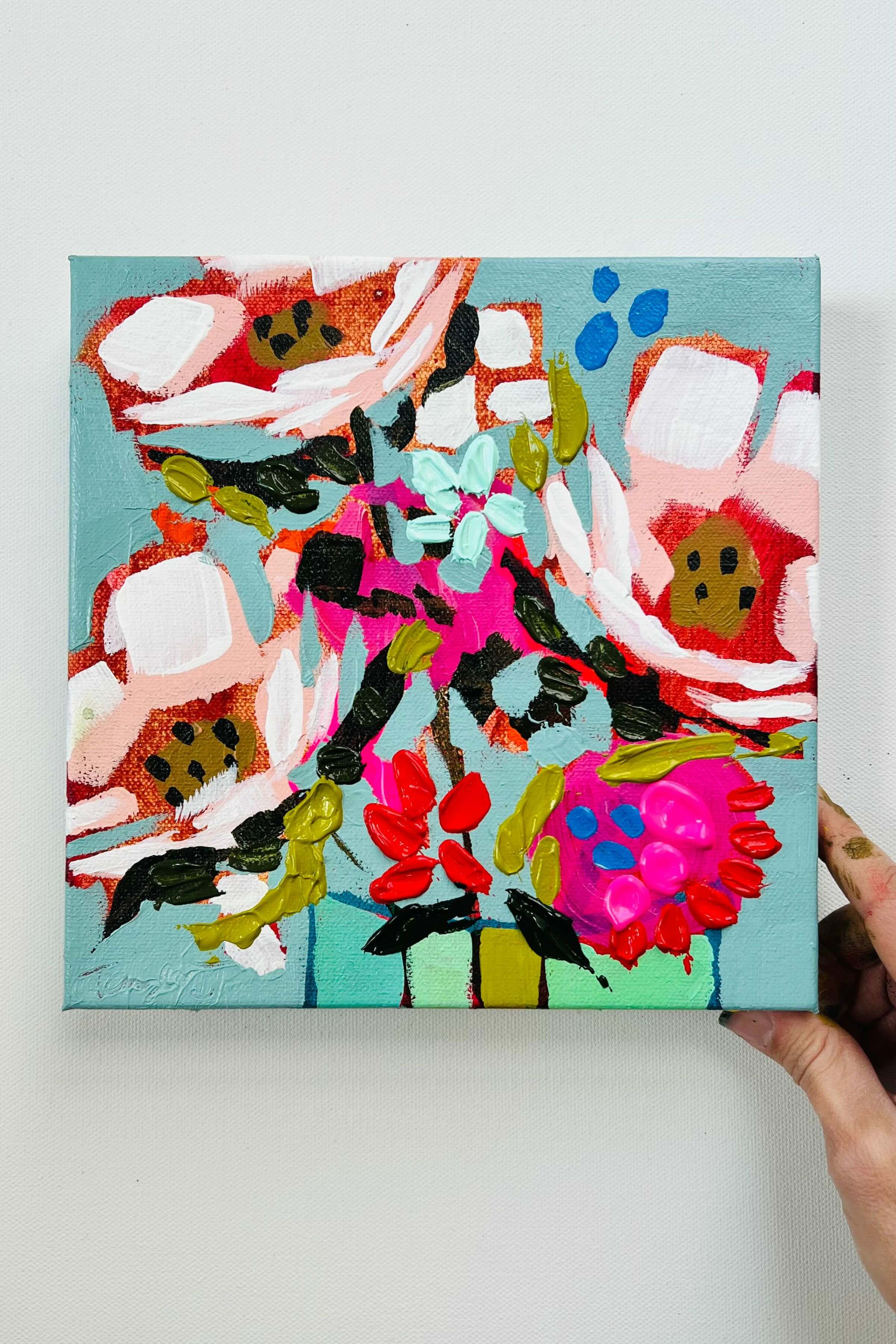 Jackson Chunky Florals in a Vase | Kit | TX