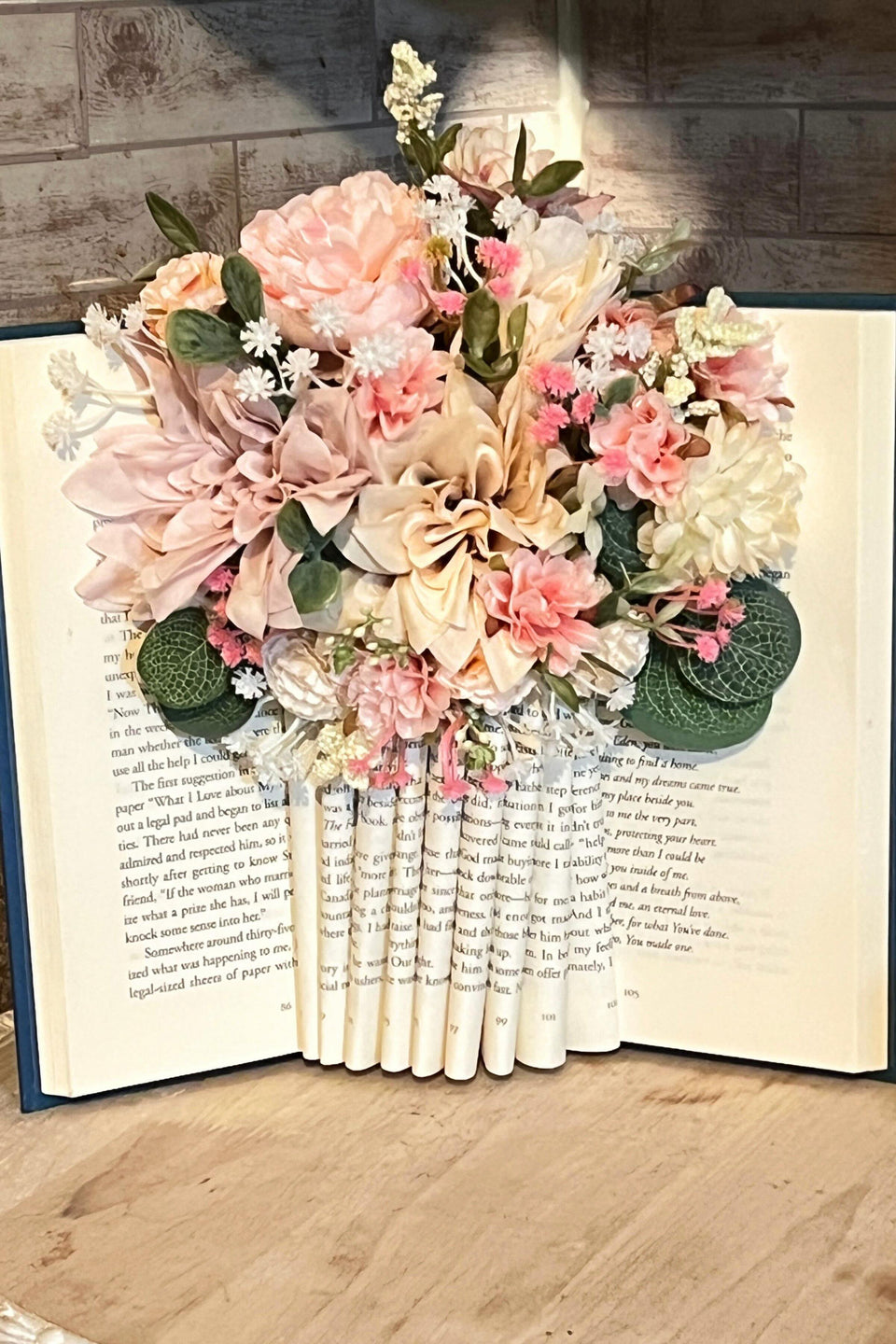 Floral Book Bouquet