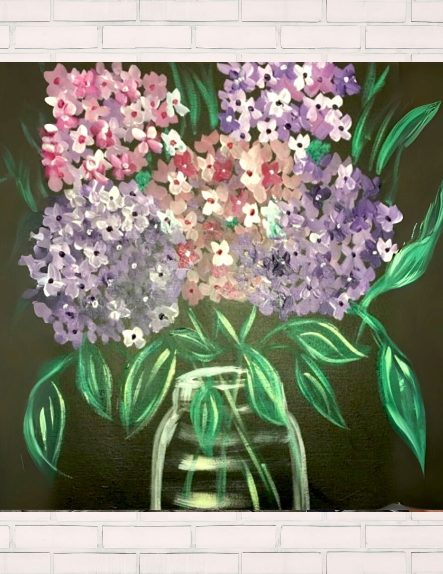 Ramsey Hydrangeas Painting | Kit | AZ