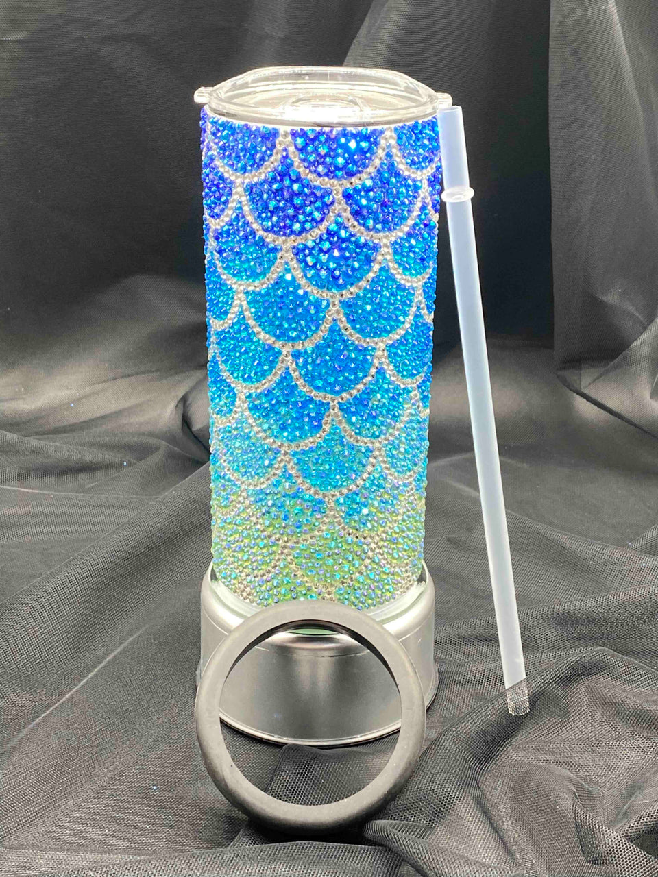Mermaid Dream Rhinestone Tumbler