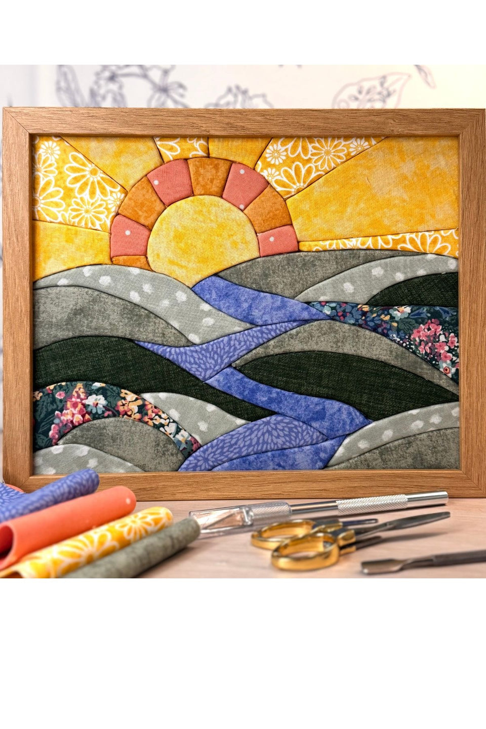 Kinusaiga Patchwork Sunrise