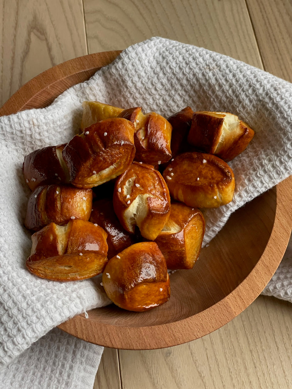 Sourdough Pretzel Bites