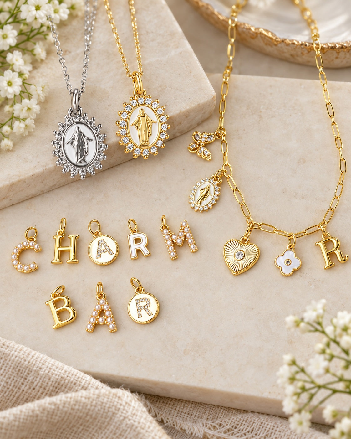 Origami Owl Living Christ Charm Necklace or Bracelet